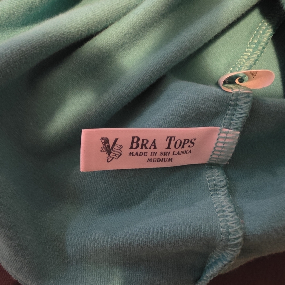 Victoria's Secret Off-Shoulder Tube Top in Aqua Teal - Picture 4 of 5